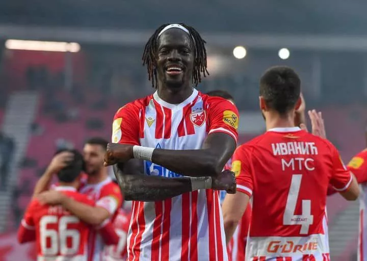 Cherif Ndiaye, attaquant de l’Étoile Rouge de Belgrade, est la surprise d’Aliou Cissé pour les éliminatoires de la Coupe du monde 2026.