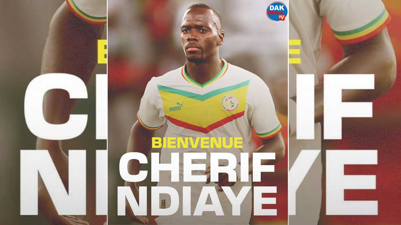 Cherif Ndiaye, attaquant de l’Étoile Rouge de Belgrade, est la surprise d’Aliou Cissé pour les éliminatoires de la Coupe du monde 2026.