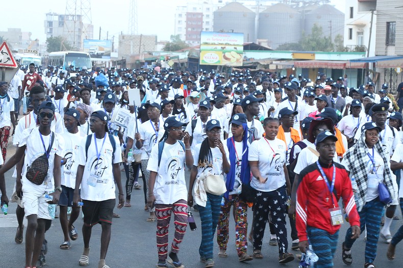 Innovations au Pèlerinage marial de Poponguine 2024 : Thème « Marchons pour un Sénégal de justice et de paix ».