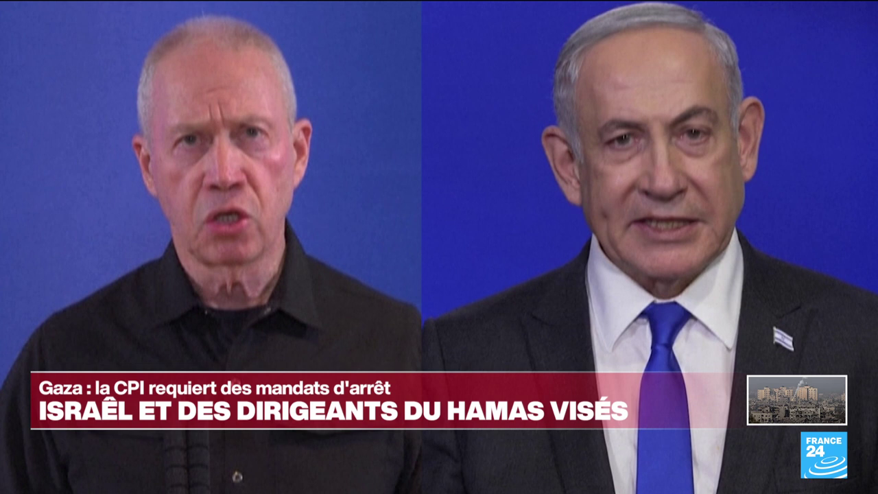 Benjamin Netanyahu et son ministre de la Défense Yoav Gallant sont visés par un mandat international de la CPI .