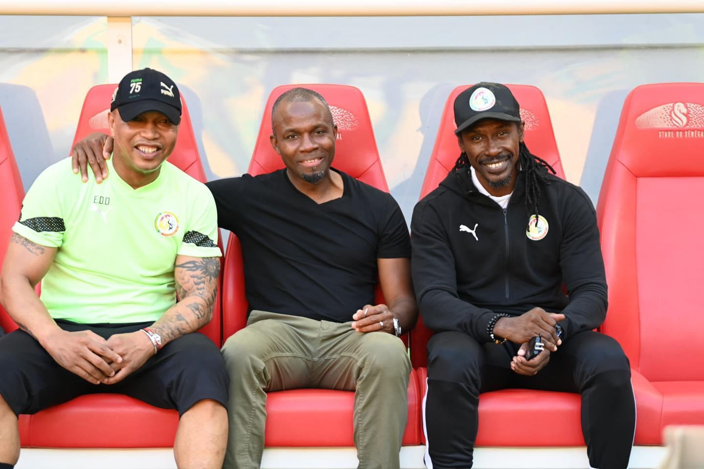 Équipe Nationale du Sénégal: Omar Daf rend visite aux Lions