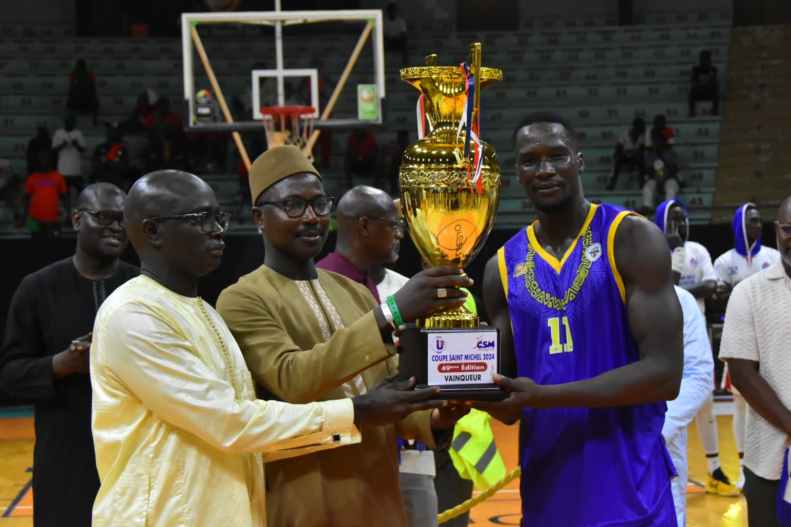 Finale de basket de la Coupe Saint Michel: Asc Ville de Dakar triomphe de Gba et entre dans l’histoire