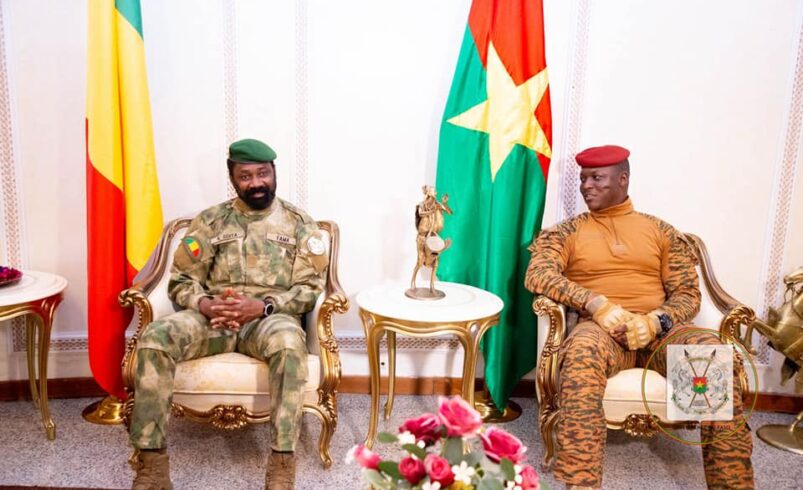 Burkina Faso – Mali : Assimi Goïta est arrivé à Ouagadougou