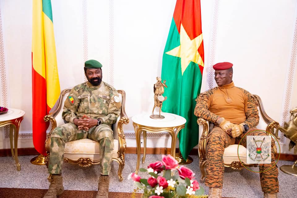 Burkina Faso – Mali : Assimi Goïta est arrivé à Ouagadougou