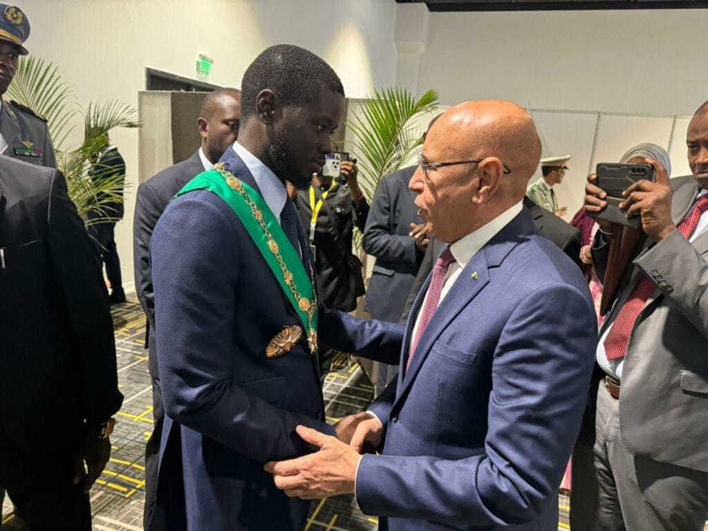 Présidentielle mauritanienne : Le Président Bassirou Diomaye Faye a félicité El Ghazouani pour sa réélection