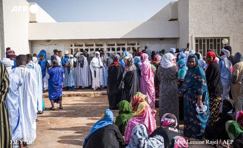 Élection présidentielle en Mauritanie : Mohamed El Ghazouani passe au premier tour, Biram Dah Abeid appelle à des manifestations