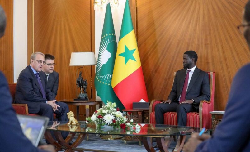 Audience au Palais: Le Président de la République, Bassirou Diomaye Faye,