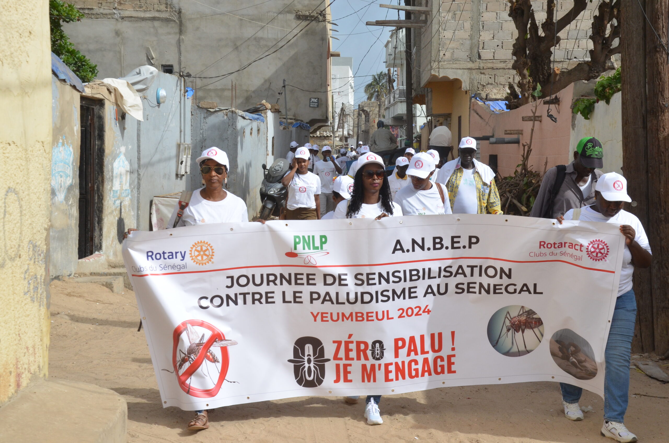 Journée de Sensibilisation pour l’Éradication du Paludisme à Yeumbeul Sud des Rotariens