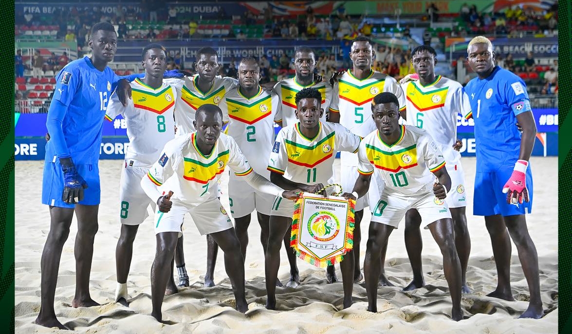 Qualifications Beach soccer CAN 2024 : Les Lions Dominent Largement la Guinée en Match Aller