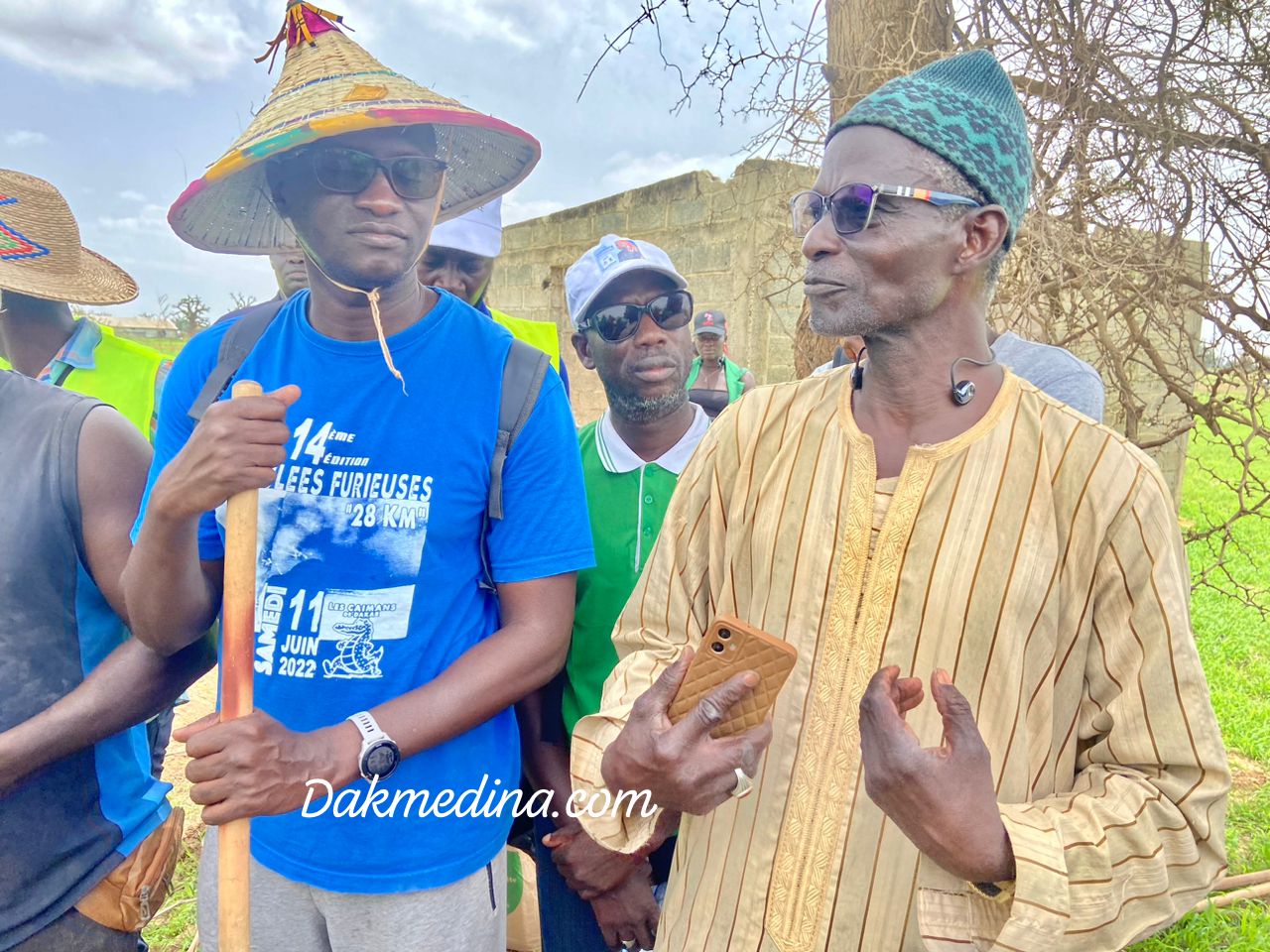 Vacances Agricoles Patriotiques: Demba Dioum , nouveau DG de l’ANAMO, dans les champs à Sandiara