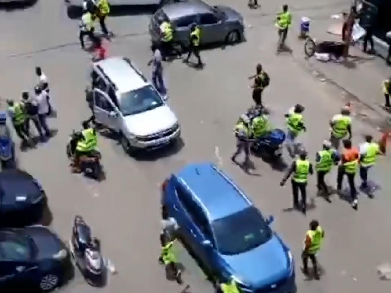 Les marchands de tabliers à Sandaga ont exprimé leur colère en causant d’importants dégâts