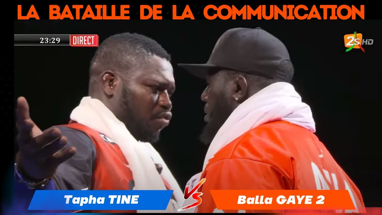 Tapha Tine explique son attitude lors du face-à-face avec Balla Gaye 2.