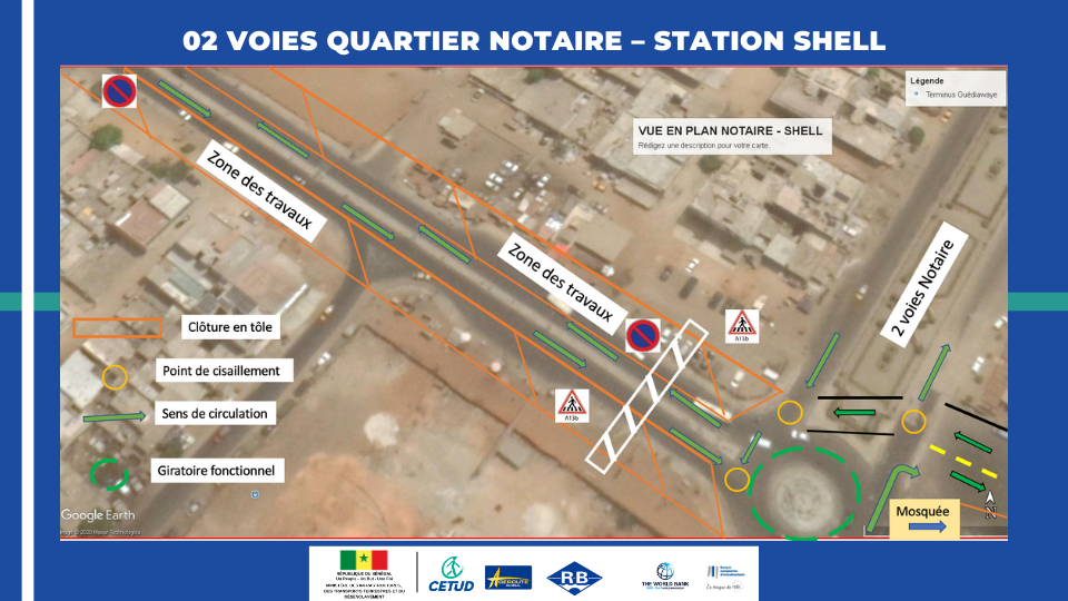 Mise en Place d’un Nouveau Plan de Circulation pour Améliorer la Fluidité dans la Zone du Corridor du BRT à Partir du 29 Juillet 2024