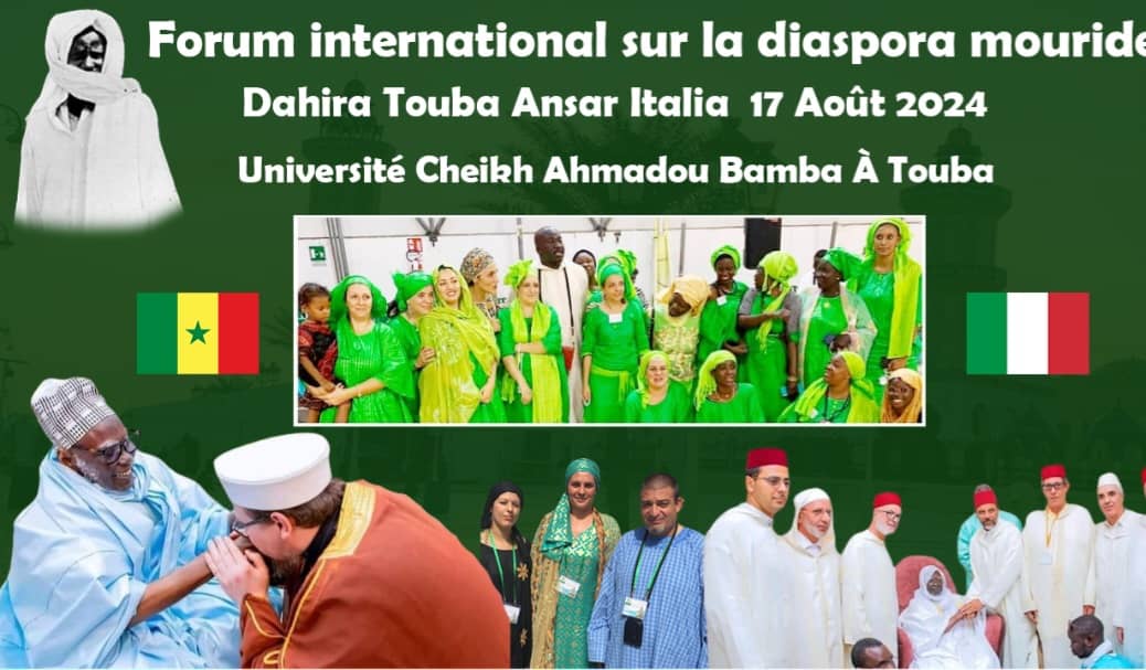 🔴DIRECT : Forum international sur la Diaspora Mourides 12 Safar Grand Magal de Touba 1446h 2024