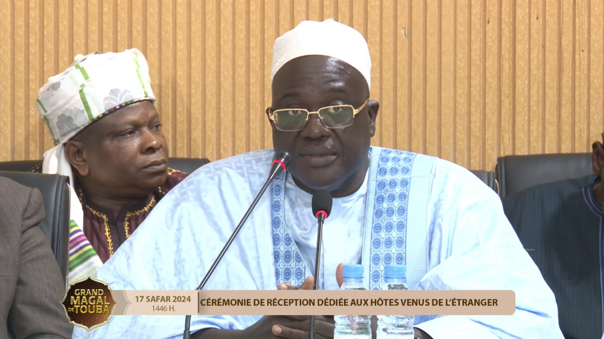Grand Magal de Touba – Réception hôtes : Intervention de S. Cheikh Abdou Lahad Gaïndé Fatma….