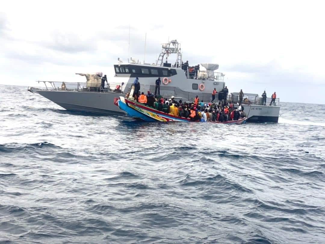 La Marine nationale intercepte des migrants à Mbour et à l’embouchure du fleuve Sénégal