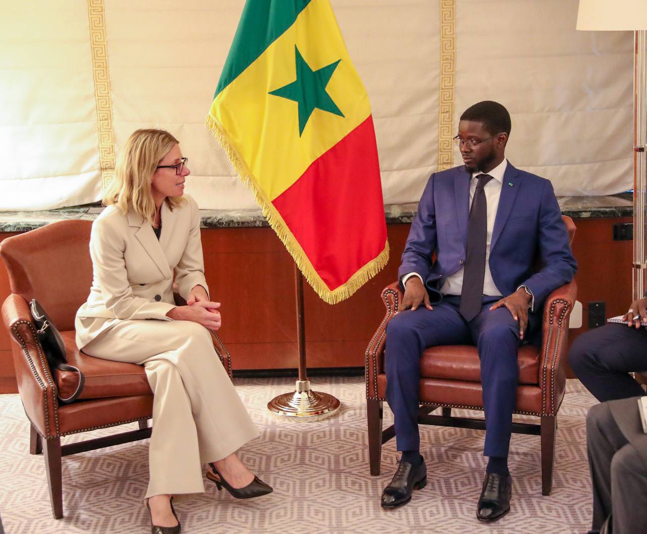 Durant cette première journée de travail à New York, en marge du Sommet de l’Avenir, Son Excellence Monsieur Bassirou Diomaye Faye, Président de la République du Sénégal,