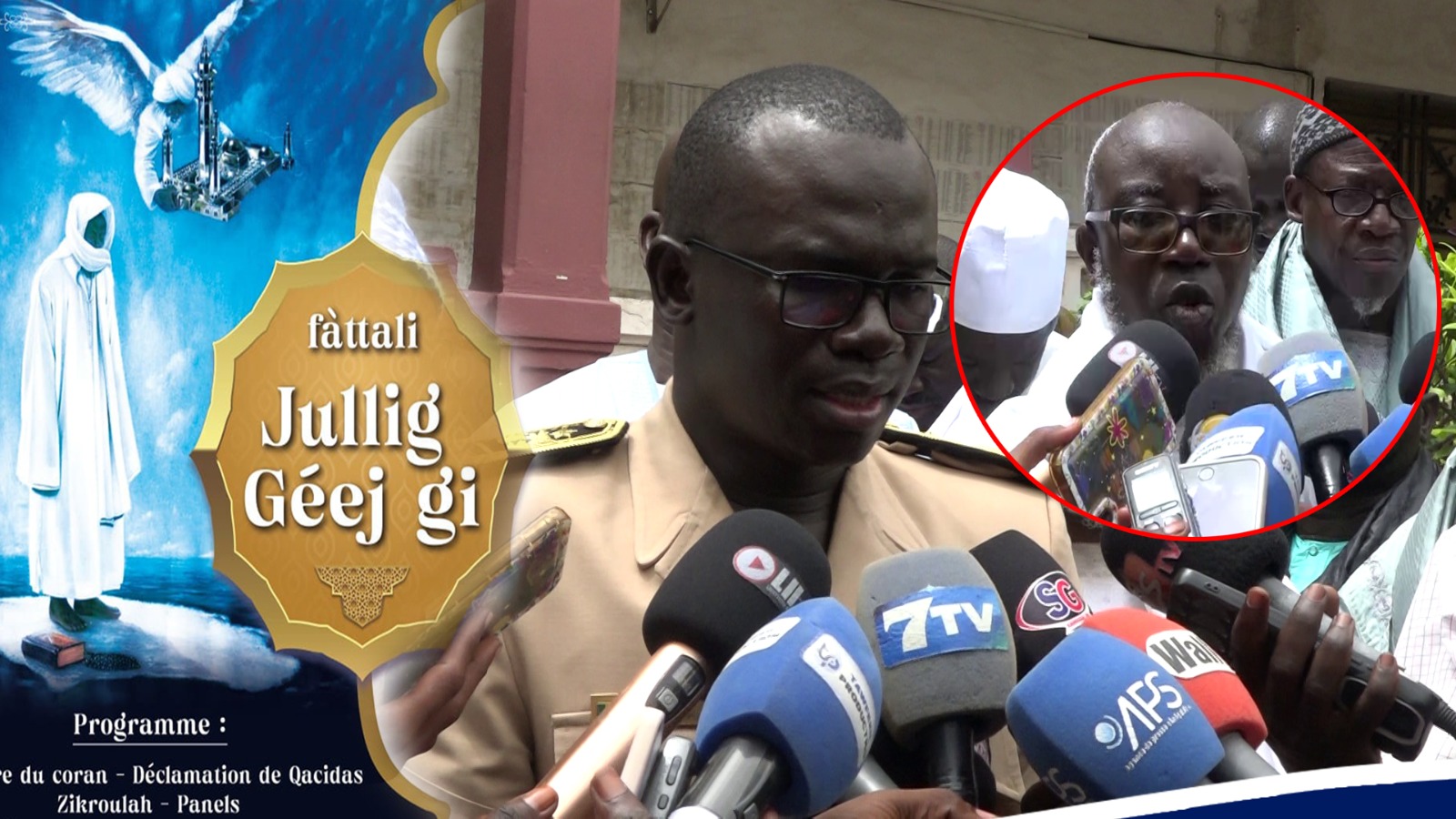 CRD Magal Jullig Géej Gi 20 et 21 Septembre 2024 à la Plage de Diamalaye Yoff