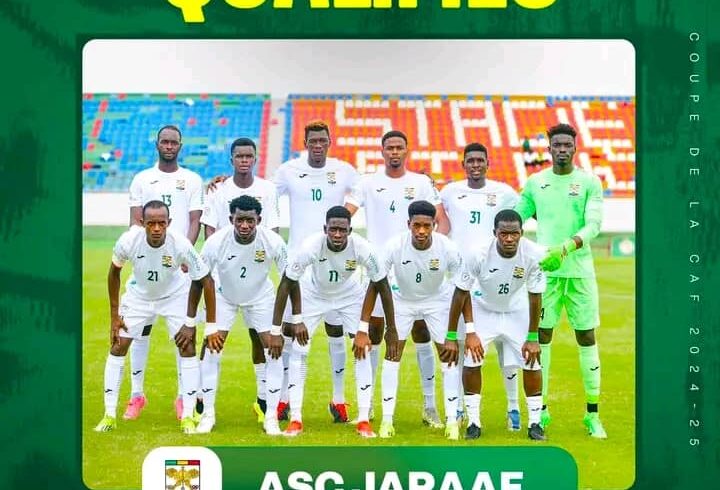 Le Jaraaf triomphe face au Racing Club d’Abidjan et se hisse en phase de poules de la Coupe CAF