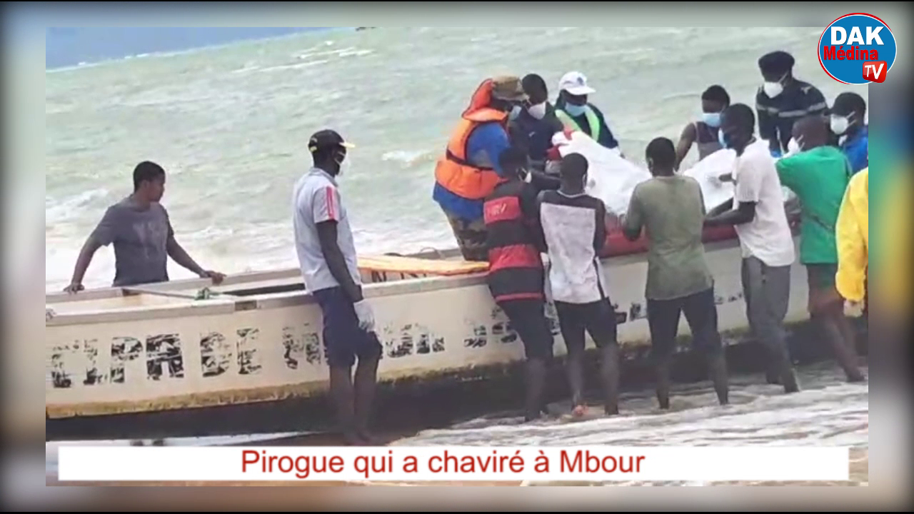 Les raisons du chavirement pirogue à Mbour: