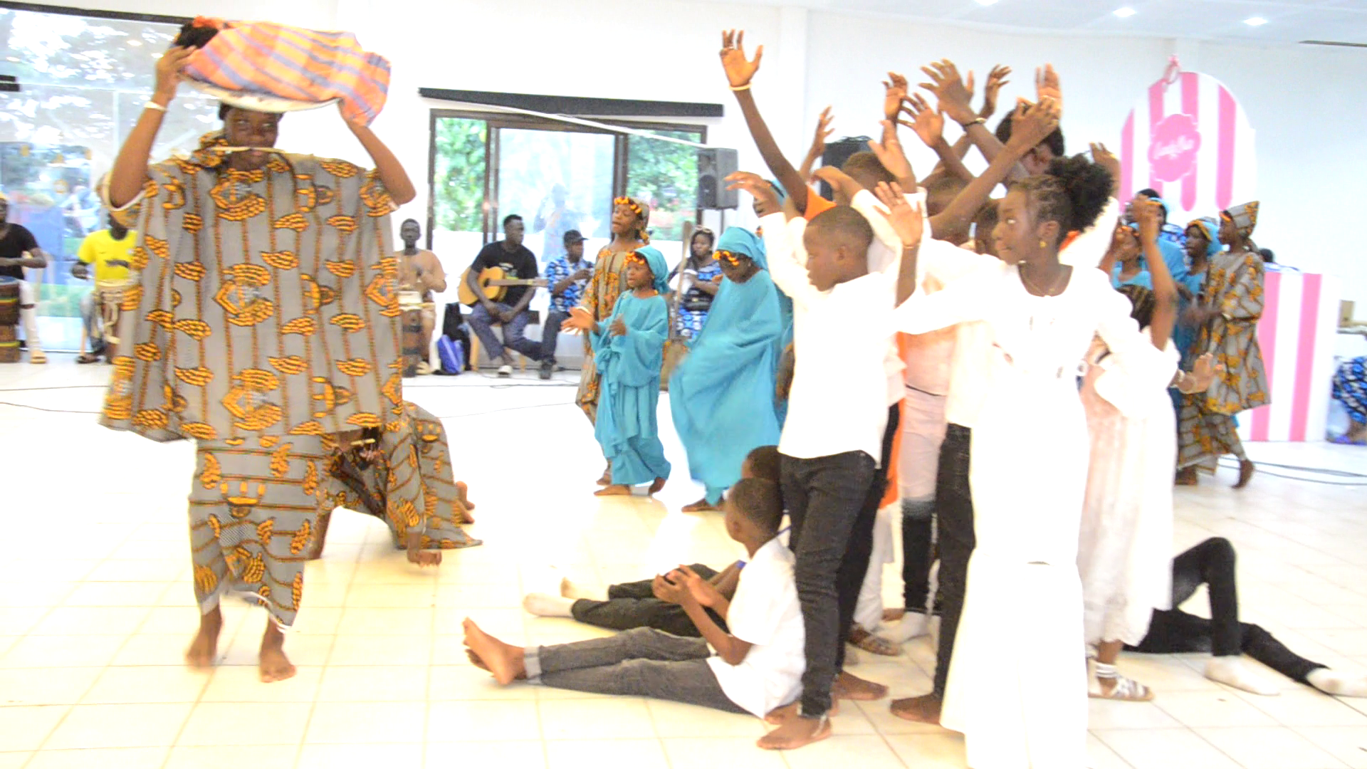 Cérémonie de clôture du patronage de pencum Medina:  » yoré 300 khalé pendant 3 semaines yomboul … »