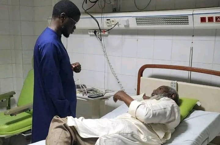 Accident de Lamine Ndiaye : Le président Bassirou Diomaye Faye rend visite aux victimes