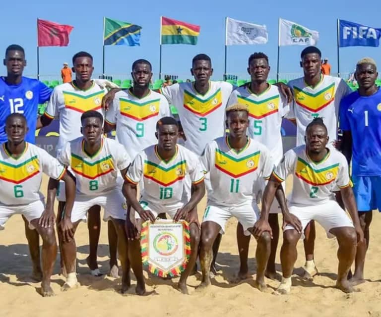 Le Sénégal se qualifie pour les demi-finales de la CAN de Beach Soccer après une défaite contre la Mauritanie