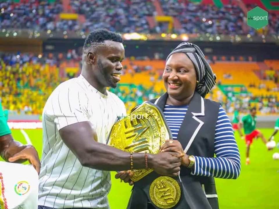 *Le champion Reug Reug honoré par la Fédération sénégalaise de Football*