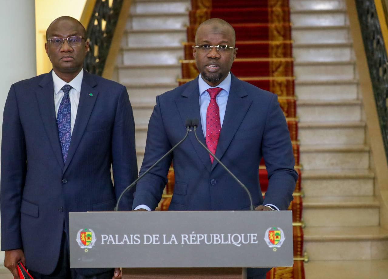 GOUVERNEMENT DU SÉNÉGAL DU 02 DÉCEMBRE 2024