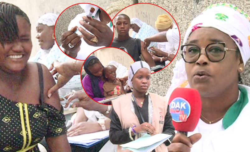 Campagne de vaccination contre la rougeole: nio gi niak wayé niou bagn ndax… ngass bi dafay def… »