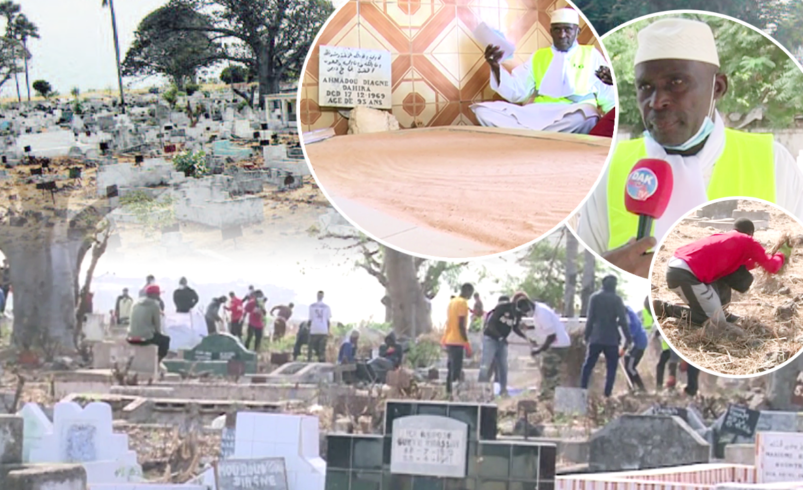 Désherbage du Cimetière des Abattoirs de Soumbédioune….Pape Ibrahima Gueye…200 militaires…