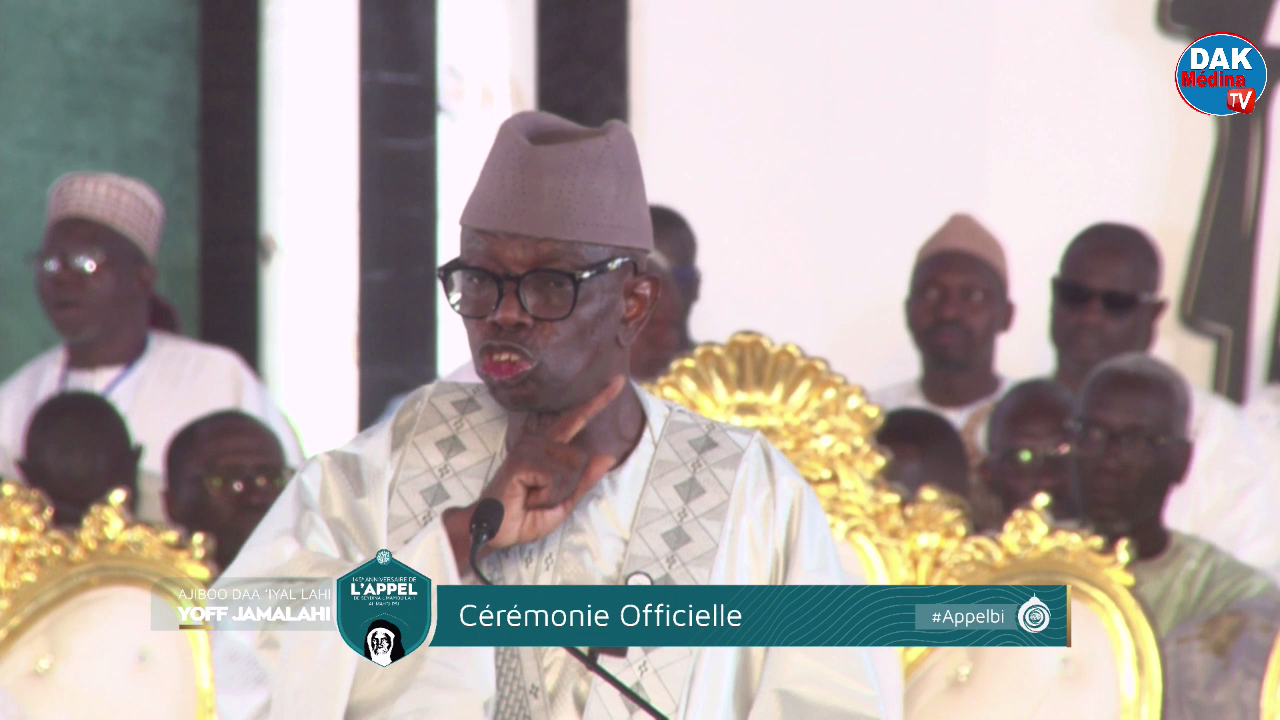 Cérémonie Officielle::145eme appel/Discours de Seydina Issa Thiaw Laye