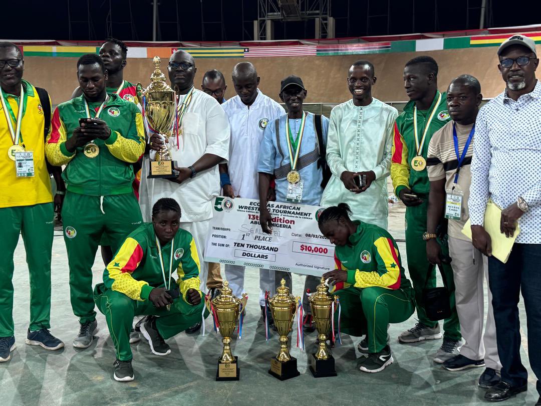 ABUJA 2026 : LE SÉNÉGAL SACRÉ CHAMPION PAR ÉQUIPES POUR LA 7ᵉ FOIS AU TOURNOI DE LA CEDEAO
