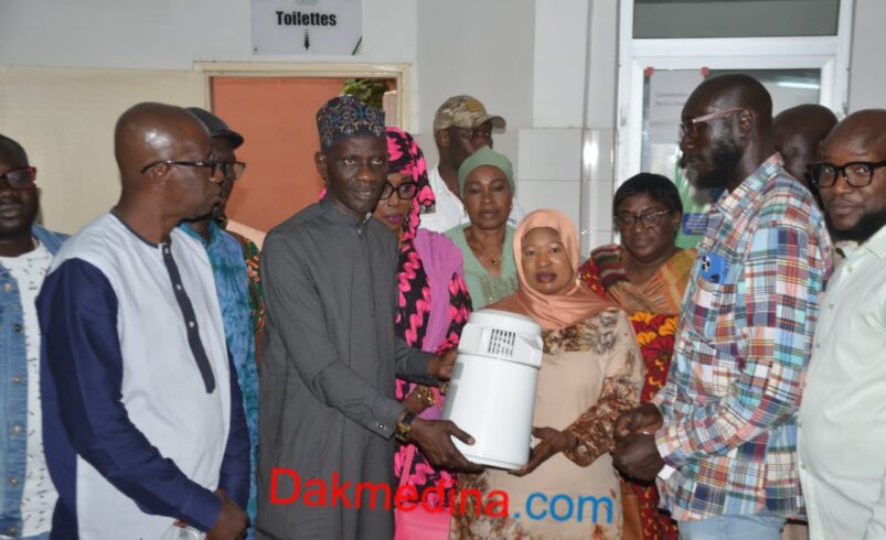 RENFORCEMENT DU PLATEAU SANITAIRE : UN IMPORTANT LOT DE MATÉRIEL MÉDICAL OFFERT AU CENTRE DE SANTÉ SERIGNE MOUSTAPHA SY DJAMIL DES HLM FASS