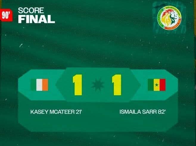 LES LIONS ÉVITENT LA DÉFAITE IN EXTREMIS FACE À L’ IRLANDE (1-1)