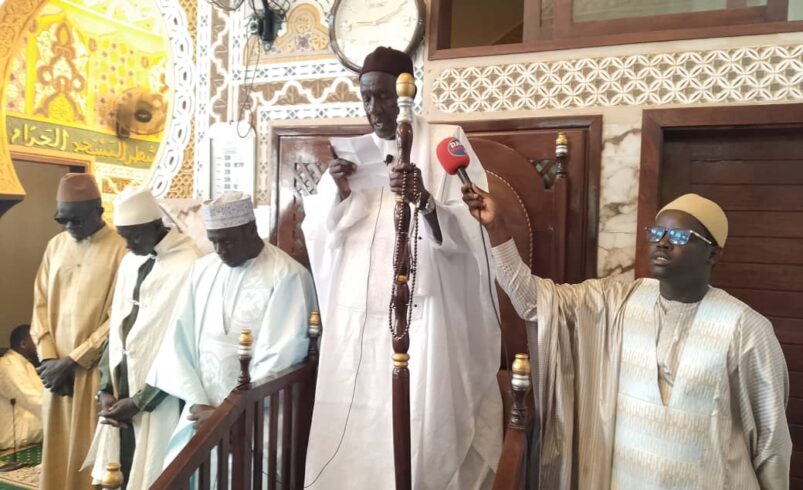 TABASKI À LA GRANDE MOSQUÉE DE GOUYE MARIAMA PINTH : UN SERMON FORT DE SENS SOUS LA DIRECTION DE L’ IMAM ALIOUNE SÉGNANE
