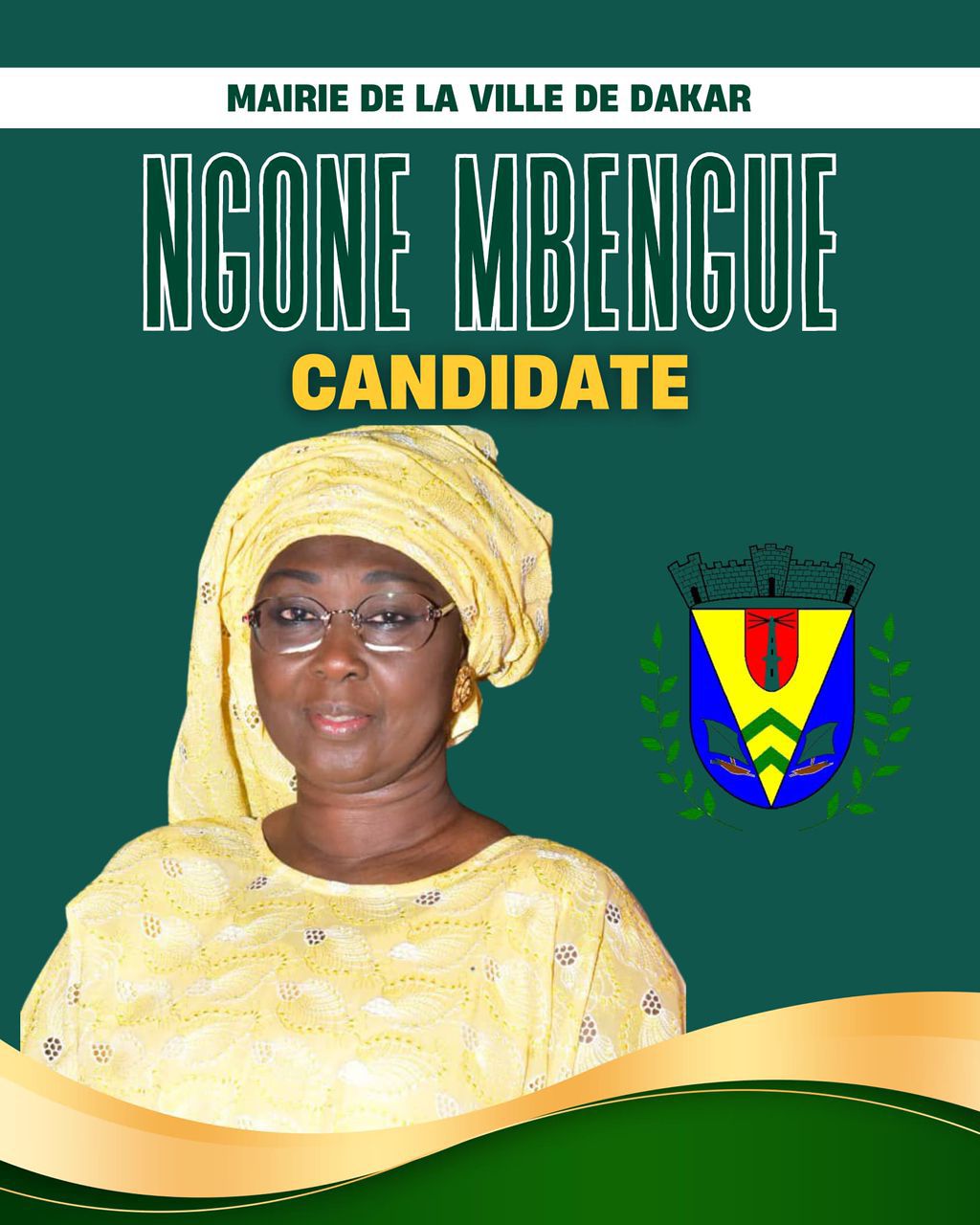 VILDE DAKAR : NGONÉ MBENGUE DÉSIGNÉE CANDIDATE DE TAXAWU SÉNÉGAL POUR LA MAIRIE
