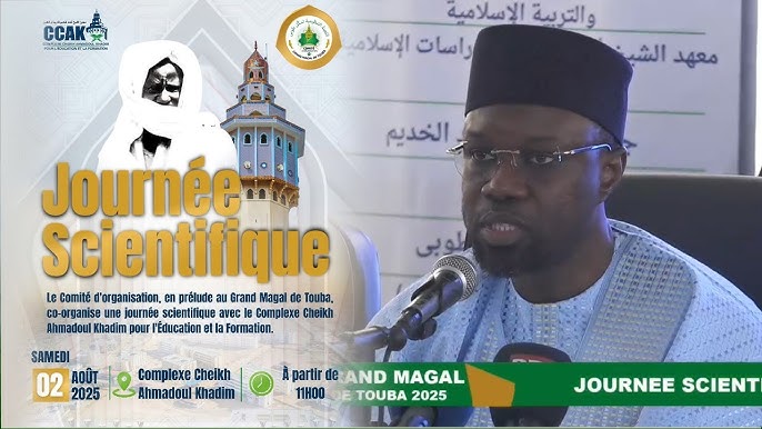 UCAK: Discours du premier ministre Ousmane Sonko pour l’education et devlopement de Touba