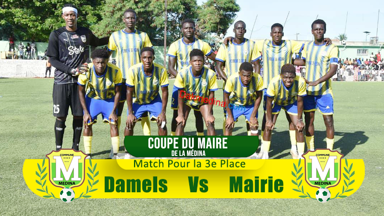 En Direct Match 3e Place Coupe Du Maire Damels Vs Mairie