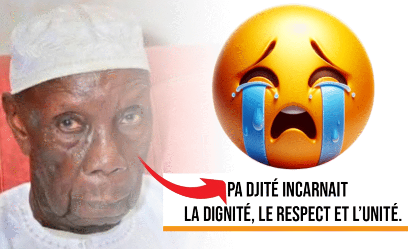 Chaque étape importante , Pa Djité incarnait la dignité, le respect et l’unité.