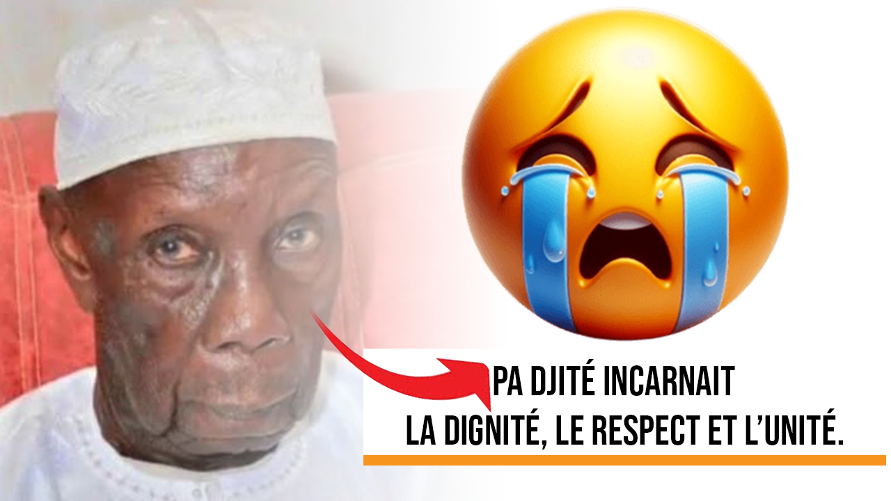 Chaque étape importante , Pa Djité incarnait la dignité, le respect et l’unité.