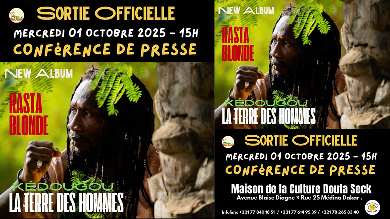 Conference de Presse: Rasta Blonde Sortie Officielle Album Kedougou la terre des hommes