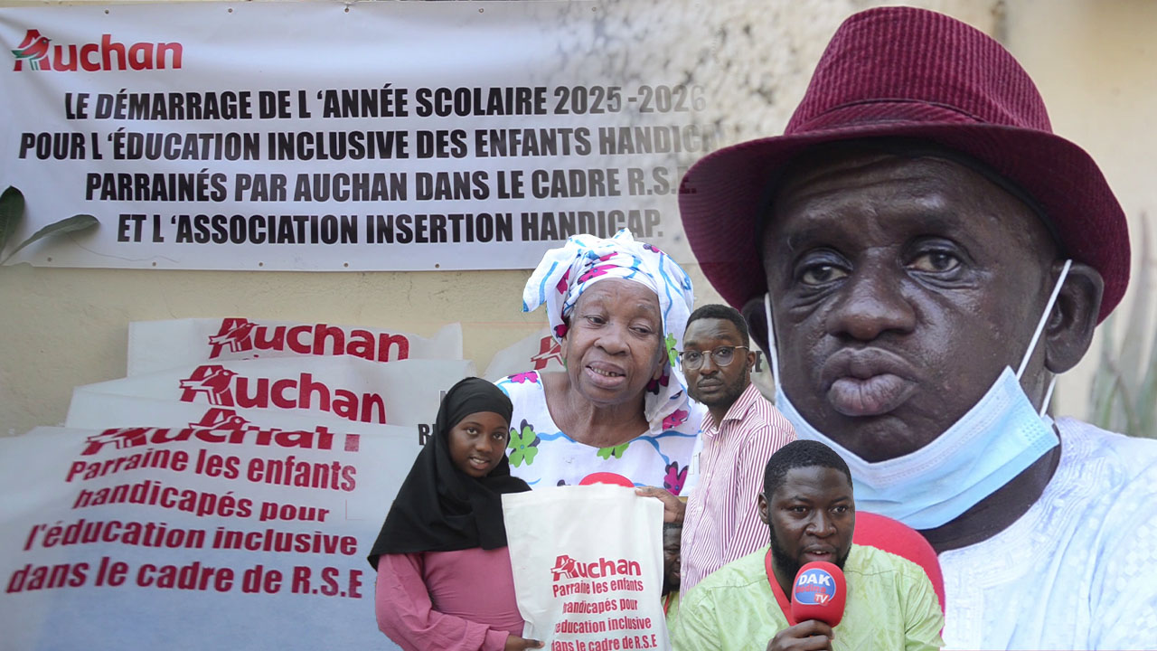 Auchan vient en soutien aux enfants handicapés: