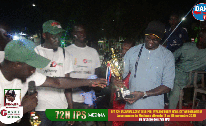 Demba Dioum à la clôture des 72H JPS Medina: «un bilan satisfaisant sur…Wo naniou wa Médina ci.. »