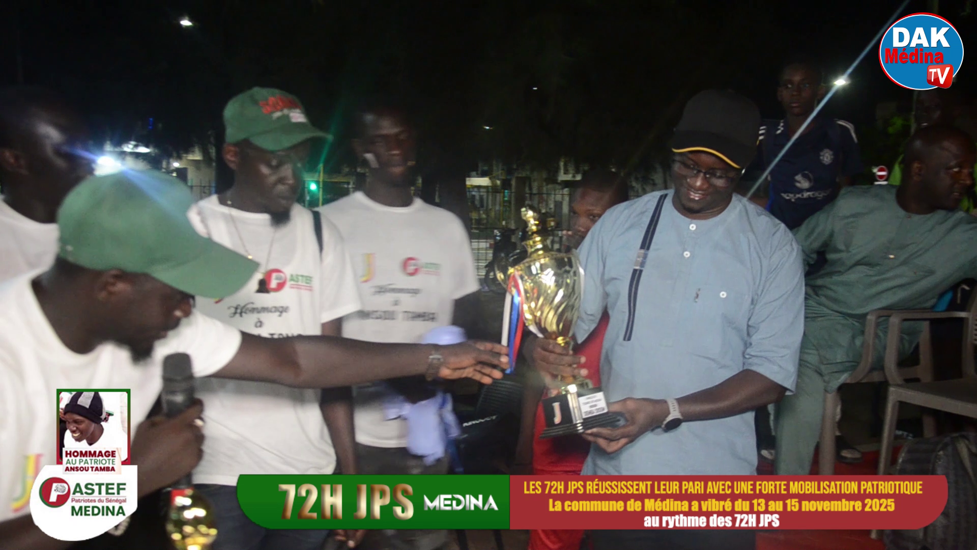 Demba Dioum à la clôture des 72H JPS Medina: «un bilan satisfaisant sur…Wo naniou wa Médina ci.. »