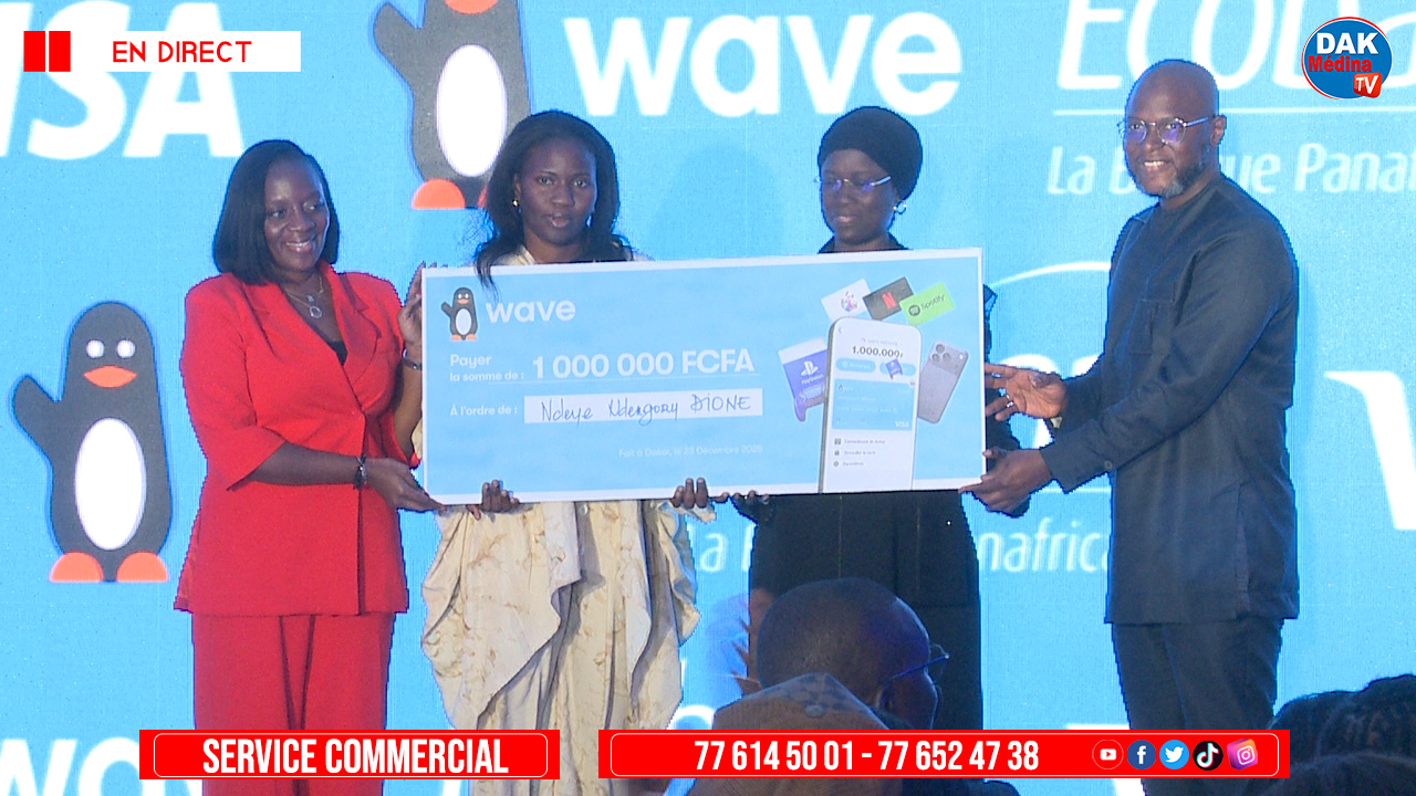 Lancement Officiel de Carte Visa WAVE…en partenariat avec…